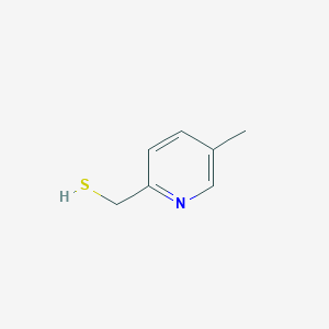 molecular formula C7H9NS B12452138 (5-Methylpyridin-2-YL)methanethiol 