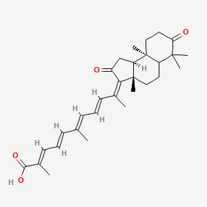 molecular formula C30H40O4 B1245214 rhabdastrellic acid A 
