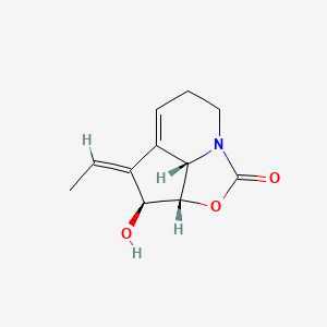 molecular formula C11H13NO3 B1245216 Streptazolin 