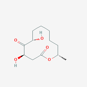 molecular formula C12H20O5 B1245226 Pandangolide 1 