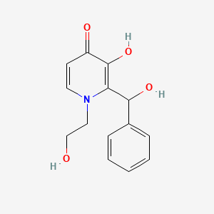 molecular formula C14H15NO4 B1245238 CGP 65015 