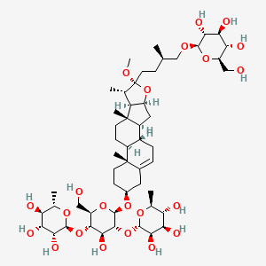 molecular formula C52H86O22 B1245271 Methylprotodioscin CAS No. 54522-52-0