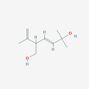 (E)-2-Isopropenyl-5-methyl-3-hexene-1,5-diol