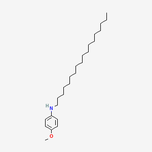 molecular formula C25H45NO B12452843 4-methoxy-N-octadecylaniline 