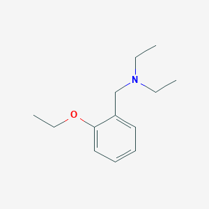 molecular formula C13H21NO B12452879 N-(2-ethoxybenzyl)-N-ethylethanamine 