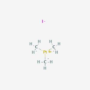 molecular formula C3H9IPt B12452941 Trimethylplatinum(IV) iodide 