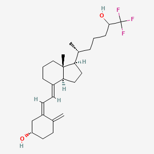 (5Z,7E)-(3S)-26,26,26-trifluoro-27-nor-9,10-seco-5,7,10(19)-cholestatriene-3,25-diol