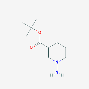 molecular formula C10H20N2O2 B12453428 3-Boc-amino piperidine 