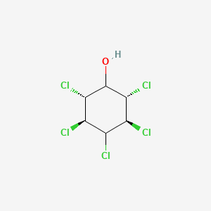 molecular formula C6H7Cl5O B1245349 2,3,4,5,6-Pentachlorocyclohexanol 
