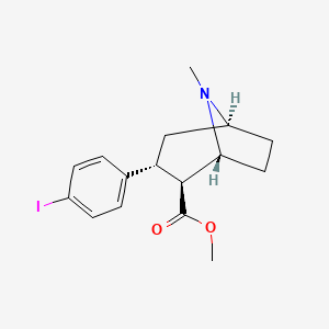 molecular formula C16H20INO2 B1245359 LZD6F45MKX 