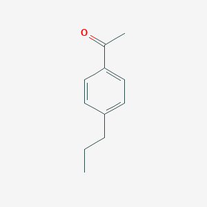 molecular formula C11H14O B124536 1-(4-Propylphenyl)ethan-1-one CAS No. 2932-65-2