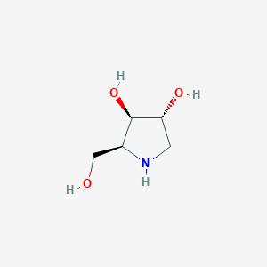 (2S,3R,4R)-2-(hydroxymethyl)pyrrolidine-3,4-diol