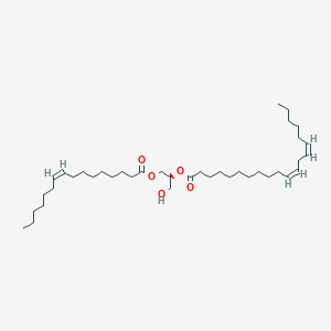 molecular formula C39H70O5 B1245379 [(2S)-1-[(Z)-hexadec-9-enoyl]oxy-3-hydroxypropan-2-yl] (11Z,14Z)-icosa-11,14-dienoate 
