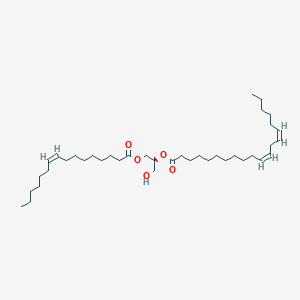 molecular formula C39H70O5 B1245379 DG(16:1(9Z)/20:2(11Z,14Z)/0:0) 