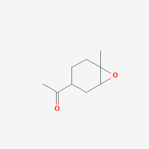 molecular formula C9H14O2 B124538 1-Methyl-4-acetyl-1,2-epoxycyclohexane CAS No. 148154-91-0