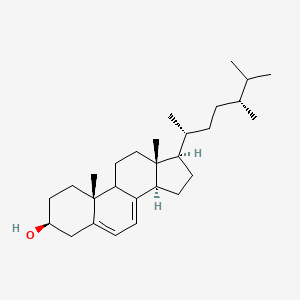 molecular formula C28H46O B1245383 Campesta-5,7-dien-3beta-ol 