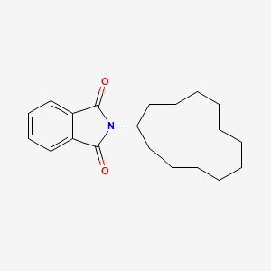 molecular formula C20H27NO2 B12454265 2-cyclododecyl-1H-isoindole-1,3(2H)-dione 