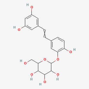 molecular formula C20H22O9 B12454358 Quzhaqigan 
