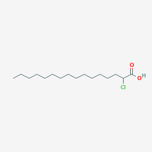 molecular formula C16H31ClO2 B1245446 2-chlorohexadecanoic Acid CAS No. 19117-92-1