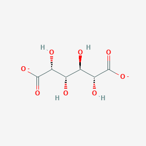 molecular formula C6H8O8-2 B1245462 L-altrarate(2-) 
