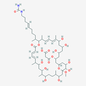 molecular formula C55H92N2O18 B1245480 Kanchanamycin D 