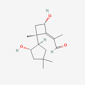 molecular formula C15H24O3 B1245489 Illudosin 