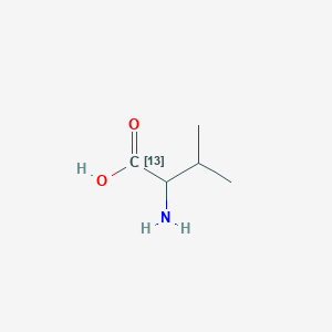 molecular formula C5H11NO2 B124551 DL-Valine-1-13C CAS No. 152840-81-8