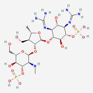 3'-Deoxydihydrostreptomycin 3'',6-bisphosphate