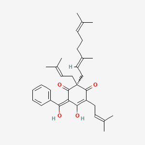 molecular formula C33H42O4 B1245525 Kolanone 