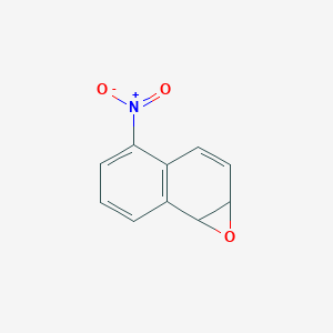 molecular formula C10H7NO3 B1245528 1-Nitronaphthalene-5,6-oxide 