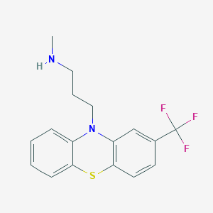 N-methyl-3-[2-(trifluoromethyl)-10-phenothiazinyl]-1-propanamine