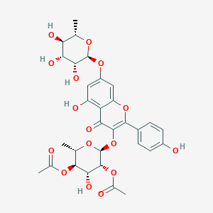 molecular formula C31H34O16 B1245553 Crassirhizomoside A 