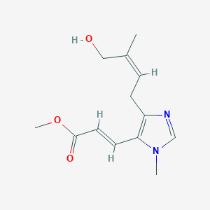 molecular formula C13H18N2O3 B1245554 Hydroxyfungerin B 