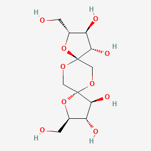 molecular formula C12H20O10 B1245558 Bis-D-fructose 2',1:2,1'-dianhydride 