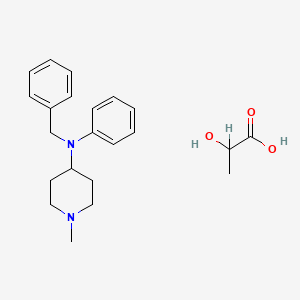 molecular formula C22H30N2O3 B1245561 Bamipine lactate CAS No. 61670-09-5