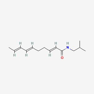 molecular formula C14H23NO B1245566 Spilanthol CAS No. 76361-77-8
