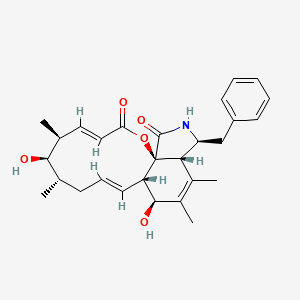 molecular formula C28H35NO5 B1245567 Cytochalasin Z8 