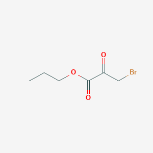 molecular formula C6H9BrO3 B1245568 Propyl bromopyruvate 