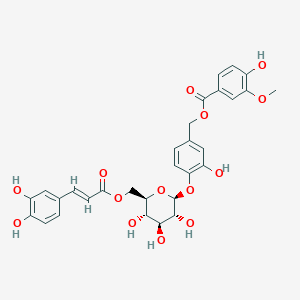 molecular formula C30H30O14 B1245569 Litseaefoloside C 