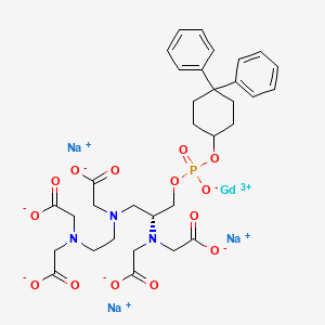 molecular formula C33H38GdN3Na3O14P B1245573 Gadofosveset Trisodium 