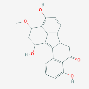 7,15,19-Trihydroxy-17-methoxypentacyclo[10.7.1.02,11.03,8.016,20]icosa-1,3(8),4,6,12(20),13,15-heptaen-9-one
