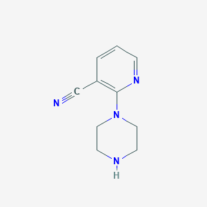 molecular formula C10H12N4 B124559 2-(哌嗪-1-基)吡啶-3-腈 CAS No. 151021-42-0