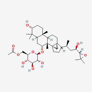 molecular formula C38H62O10 B1245601 Cumingianoside F 