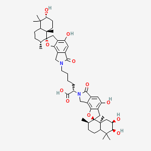 molecular formula C52H70N2O11 B1245604 Stachybocin B 
