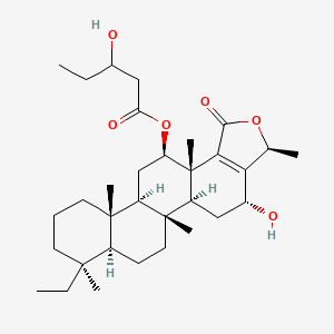 molecular formula C32H50O6 B1245617 Phyllactone B 