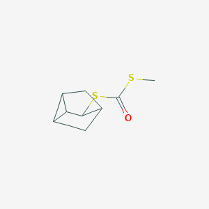 Carbonodithioic acid, S-methyl S-tricyclo[2.2.1.02,6]hept-3-yl ester (9CI)