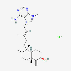molecular formula C26H40ClN5O B1245620 agelasine I 