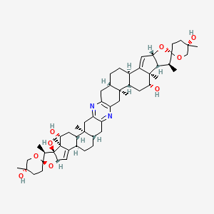 molecular formula C54H76N2O9 B1245621 ritterazine M 