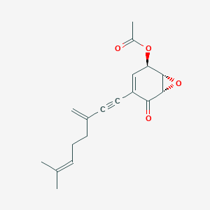 molecular formula C18H20O4 B1245624 Tricholomenyn A 