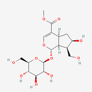 molecular formula C17H26O11 B1245629 Morofficinaloside 